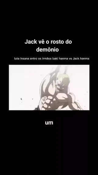 jack hanma vs baki dublado