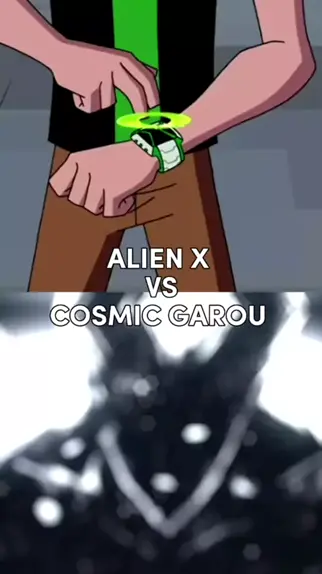 Alien x vs cosmic garou