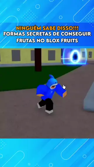 COMO PEGAR FRUTA GRÁTIS NO BLOX FRUITS!! 