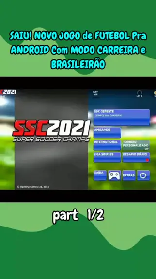 futebol modo carreira android