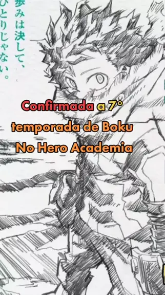 7ª temporada de My Hero Academia ganha previsão de lançamento - Jovem Nerd