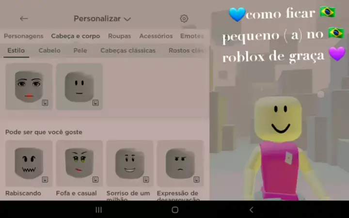 Cabelo bunitinho ##### - Roblox