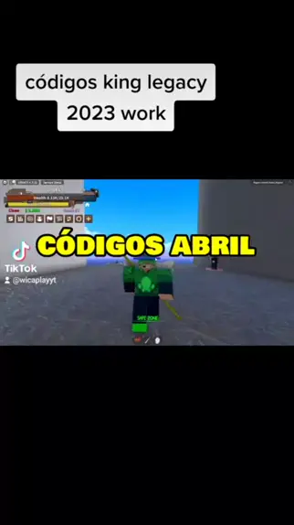 Códigos para King Legacy no Roblox – Novembro de 2023