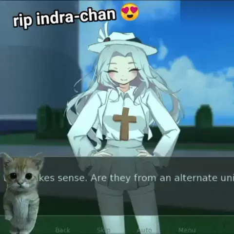 Rip_indra-Chan Yeah. Created from a time rift I think Menu - iFunny  Brazil