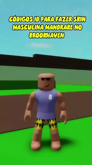 id de skin para roblox masculino