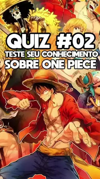 Quiz sobre anime One Piece. Parte 2. #quiz #quizanime