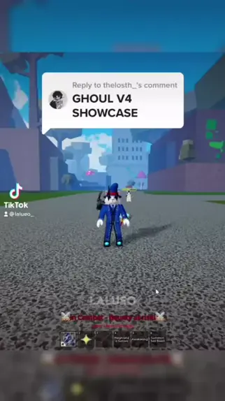 GHOUL V4 SHOWCASE  Blox Fruits 