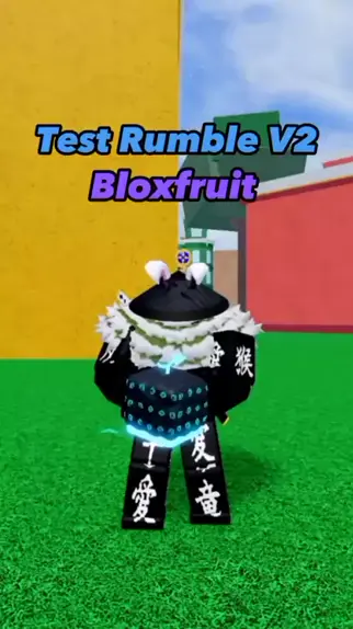 gameplay de rumble blox fruit