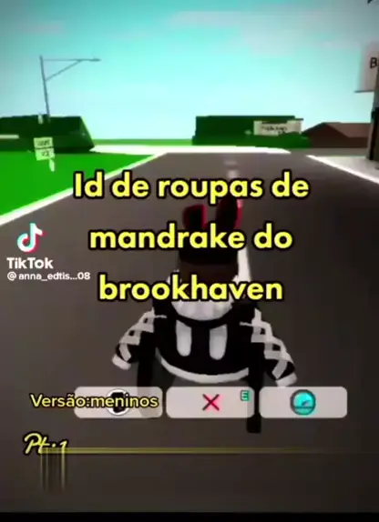 Id de roupas para usar no BROOKHAVEN! Versão: Mandrake! Se quiserem po