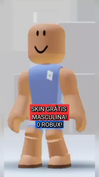 Skin principal versão masculina, •, Roblox