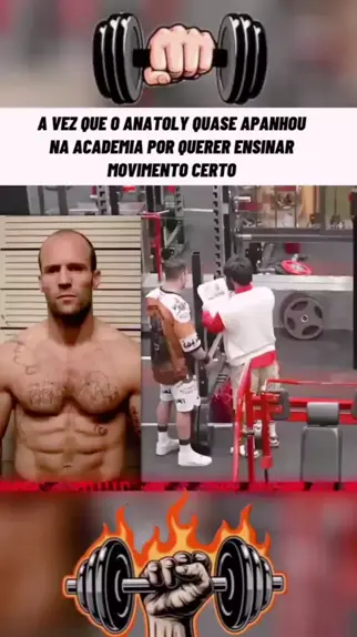 Conheça Anatoly 🏋️‍♂️ #curiosidades #academia #anatoly #pegadinha 