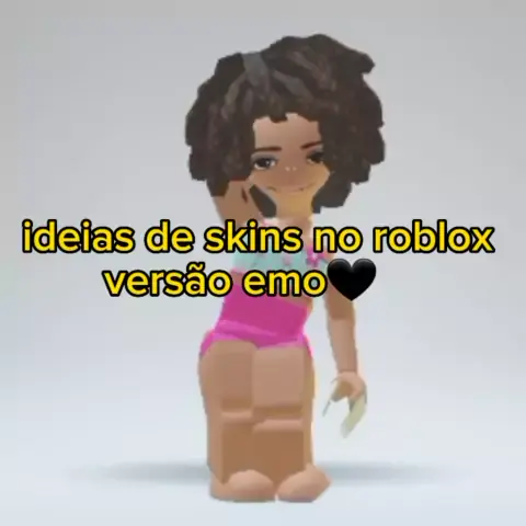 ideias de skin no roblox versao emo