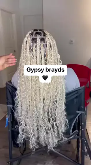 Coloquei gypsy braids 😍😍😍 