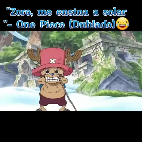 O ZORO ME ENSINA A SOLAR - ONE PIECE 