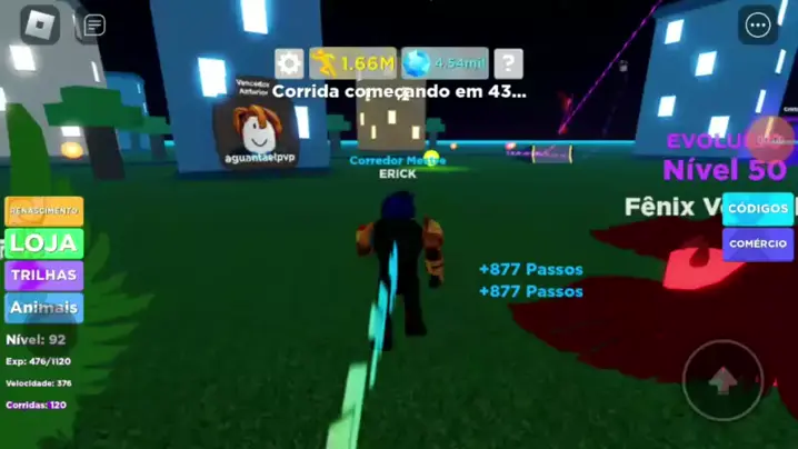 códigos do jogo do roblox lendas da velocidade