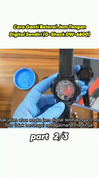 AffectionatePet AffectionatePep53538 . udio original criado por AffectionatePet. Cara Ganti Baterai Jam Tangan Digital Sendiri G Shock DW 6600