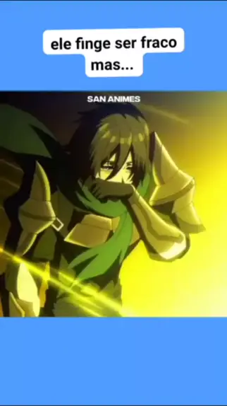 Ele esconde seu poder e finge ser fraco #anime #animes #Anime