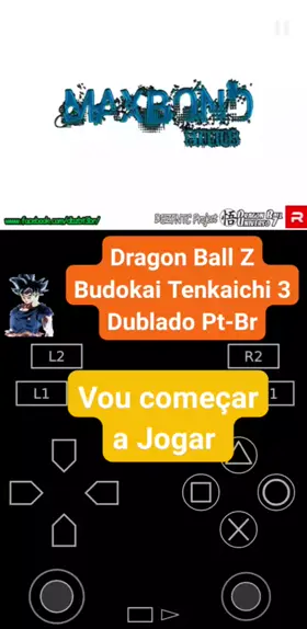 Dragon Ball Z Budokai Tenkaichi 3 Dublado em Português PS2 jogo