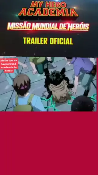 Pôster do filme My Hero Academia - Missão mundial de heróis - Foto