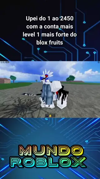 Roblox > Conta Blox Fruits LEVEL MÁXIMO (2450)!