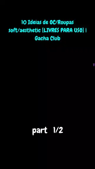 Ocs Dark Aesthetic - Gacha Club 
