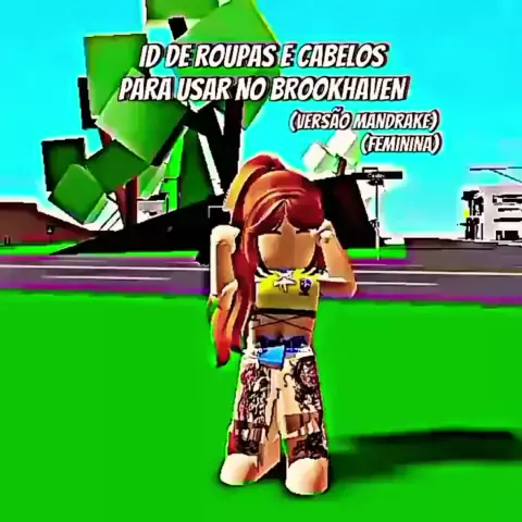 id de cabelo ruivo brookhaven roblox