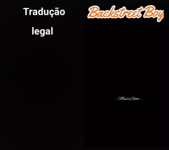 tradução música backstreet boy