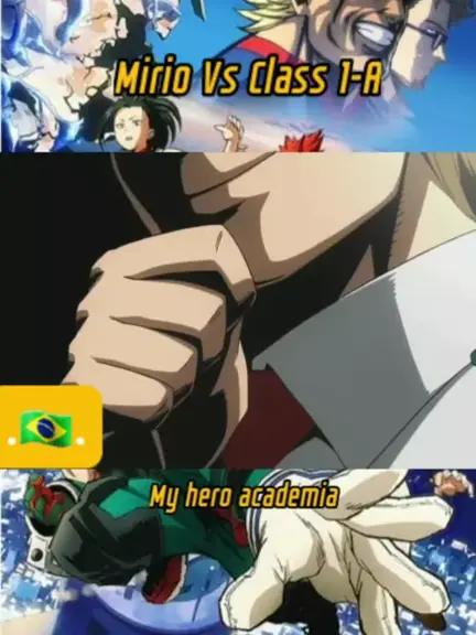 Mirio vs Class 1-A - My hero academia dublado em 4k PART 2