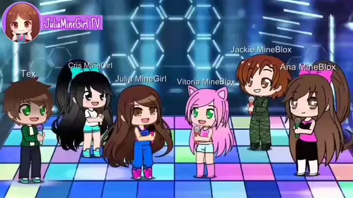 Julia minegirl e vitoria mineblox