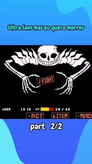 Undertale - Ultra-Sans Fight (Fan-made) animated gif