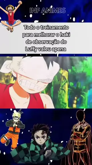 Luffy treina 2 anos para aprender todos os haki com Rayleigh #Luffy #