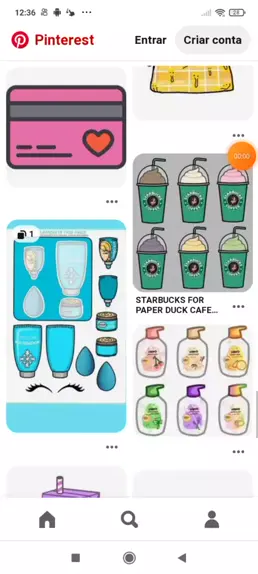 Coisas para Paper Duck para imprimir - Como Fazer Artesanatos
