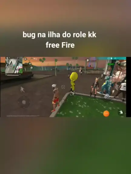 COMO FICAR INVISÍVEL NA ILHA DO ROLÊ NO FREE FIRE - BUG DE FICAR