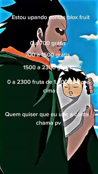 DOANDO UMA CONTA NÍVEL 1800 NO BLOX FRUITS 😱😱 