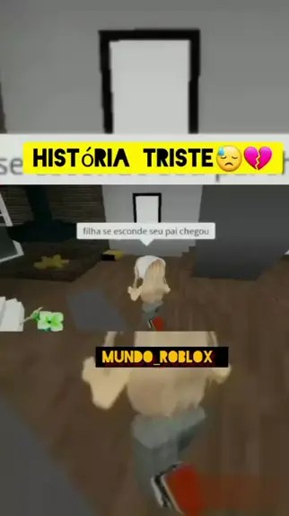 ROBLOX UMA HISTÓRIA TRISTE QUE PODE ACONTECER COM VOCÊ 