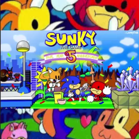 Todos os JOGOs de ZOEIRA do SONIC, Sunky the Game