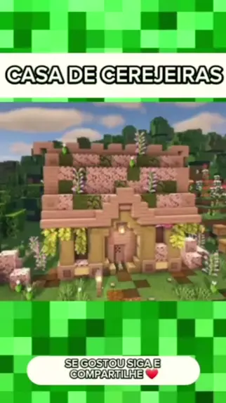 casa minecraft cerejeira