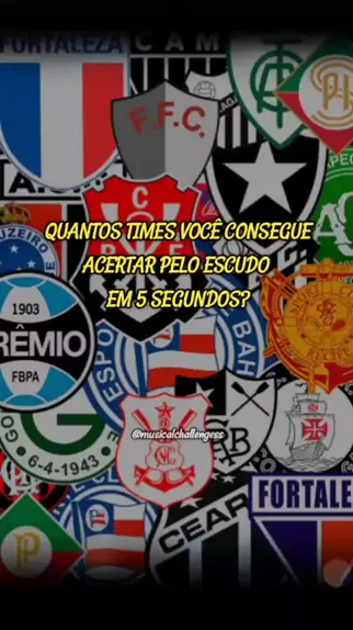 Quantos clubes brasileiros de futebol você consegue acertar? #desafio