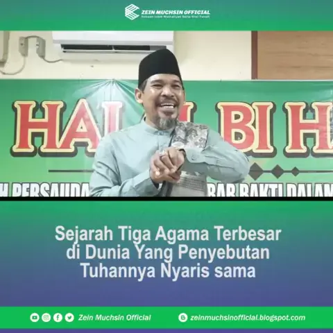 Sejarah Tiga Agama Terbesar Di Dunia Yang Penyebutan Tuhannya Nyaris