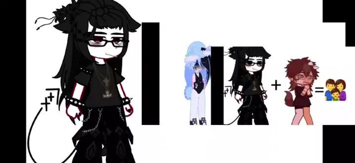 emo outfits 🖤 for girls - - gacha club 🖤 