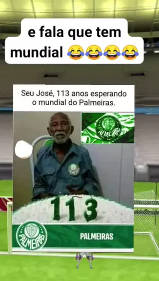 O Palmeiras não tem Mundial, o Palmeiras não tem Mundial👏👏👏 . .