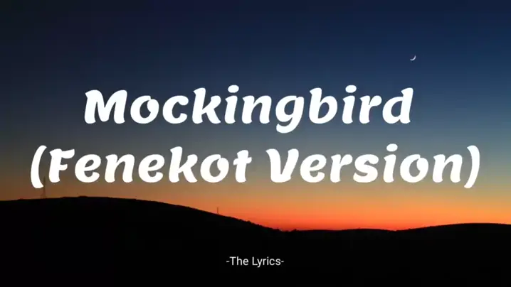 Mockingbird - Eminem ; Cover by Enisa (lyric)