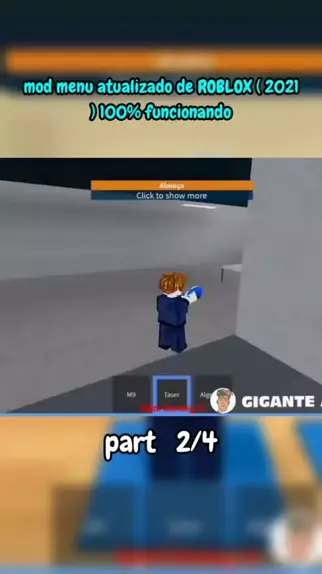 NOVO, MOD MENU DE ROBLOX FUNCIONANDO