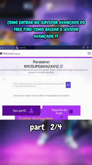 Bugs Servidor Avançado Free Fire