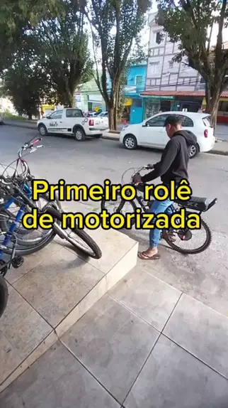 ROLÊ NA CITY COM MUITO GRAU DE BIKE MOTORIZADA 