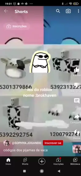 ID DE PIJAMAS PRA USAR NO BROOKHAVEN RP 🏡 #roblox 