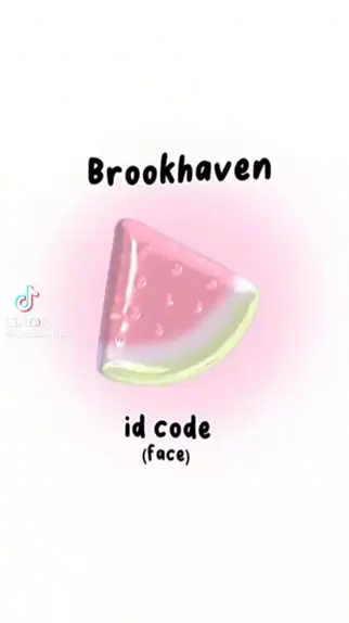 id de faces fofas no brookhaven