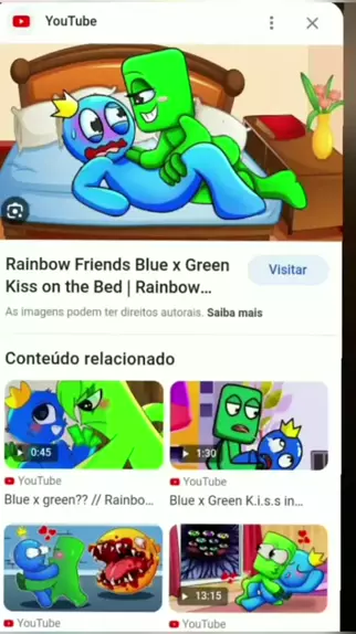 blue x Green