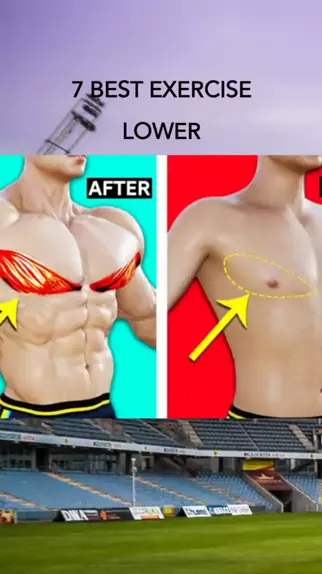 7 BEST EXERCISE LOWER CHEST WORKOUT 🔥 