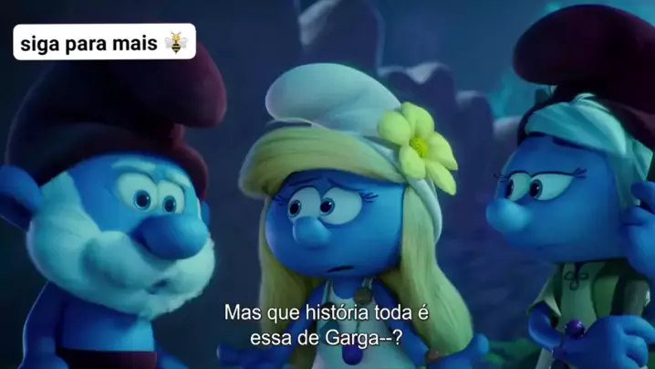 Gargamel congela todos os Smurfs!, Os Smurfs e a Vila Perdida